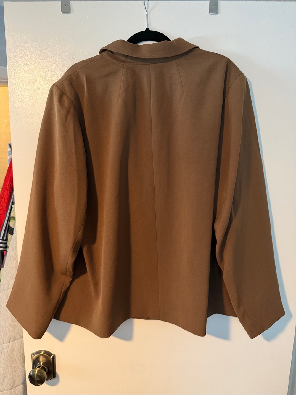 Madewell Caramel Brown Single-Button Blazer - Picture 3 of 3